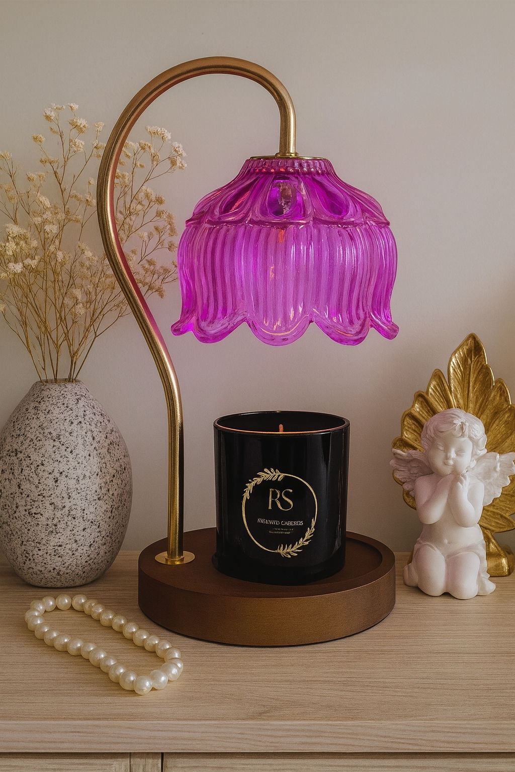 Lamp Warmer + Candle