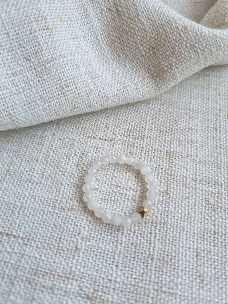 Trust your Intuition - Ring aus Mondstein für Intuition, Klarheit & Harmonie