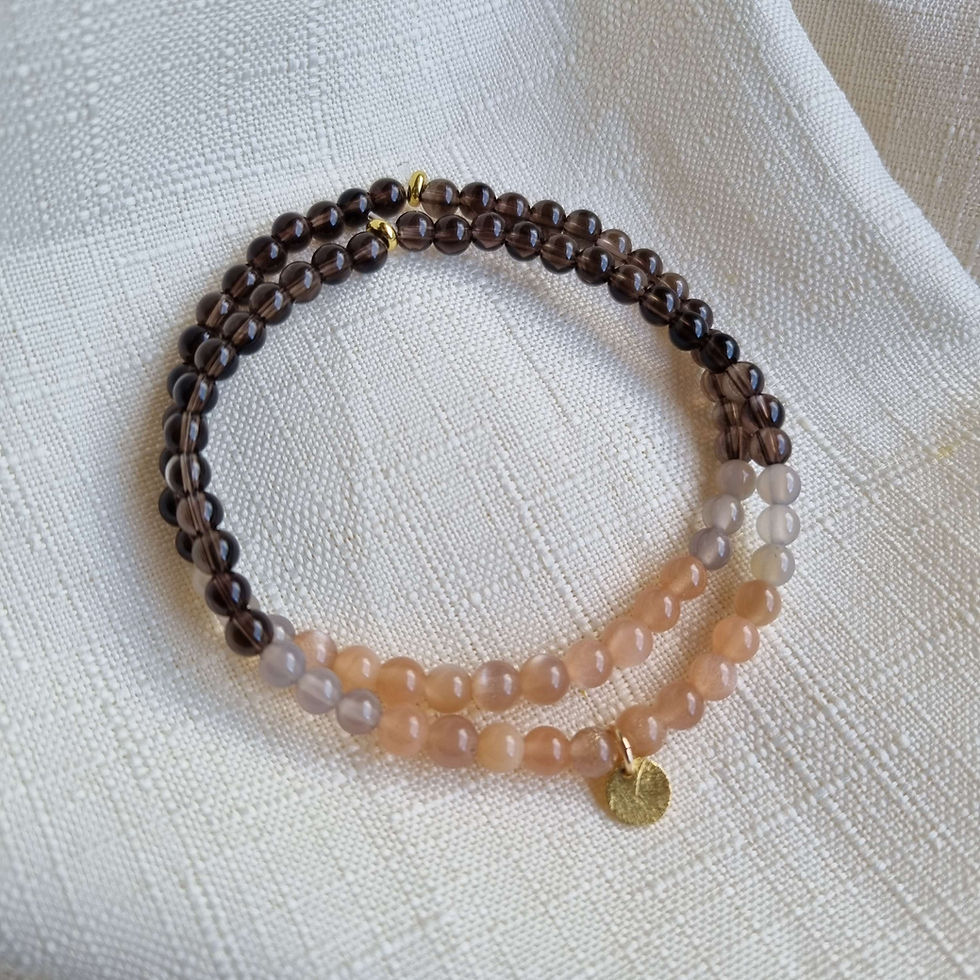 Thumbnail: Armband für Selbstwert, Vertrauen, Mut, weniger Zweifel, Leichtigkeit 