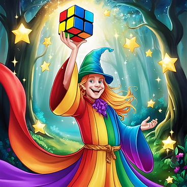 Our Rainbow Cube adventure makes every step magical!