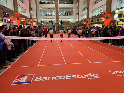 Activación Auspicio Panamericanos 2023 sucursales BancoEstado.