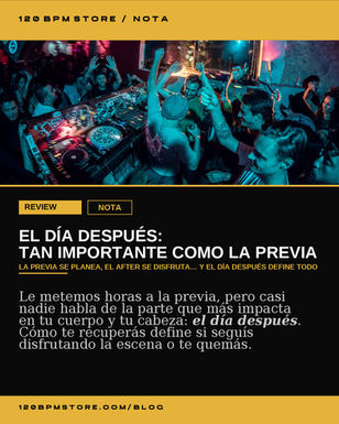 El día después: por qué el cuidado post-fiesta importa tanto como la previa