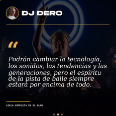 Entrevista a DJ Dero
