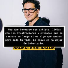 Entrevista a Gonzalo Solimano