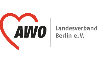Logo of the AWO State Association Berlin e. V. – Workshop on grief and self-care in the social sector
