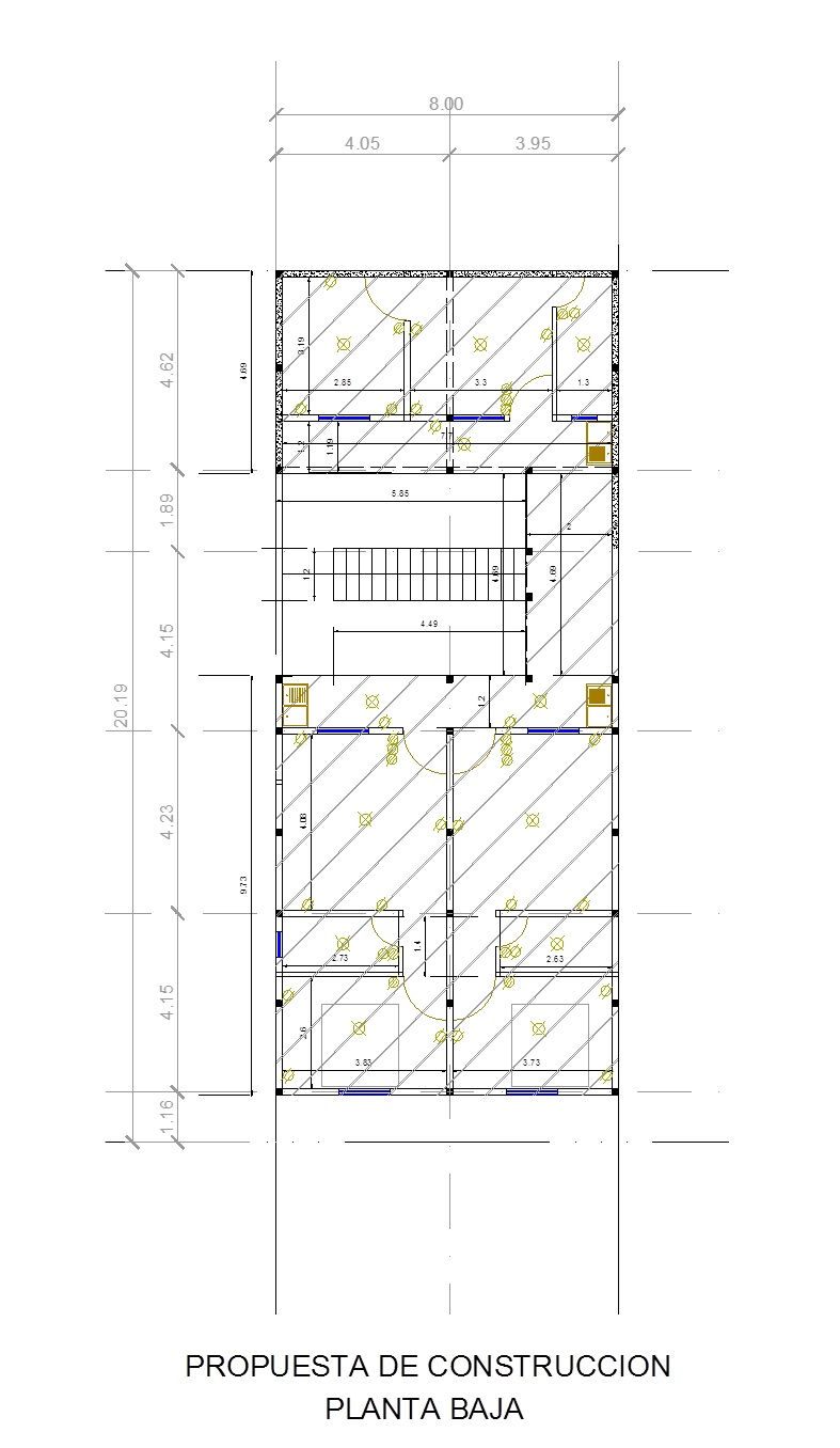 Planta arquitectonica