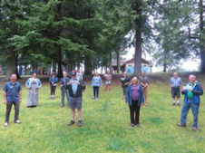 Legacy Fund cheques presented