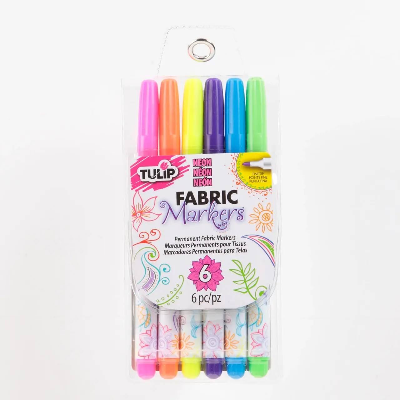 Tulip Fine Neon Fabric Markers