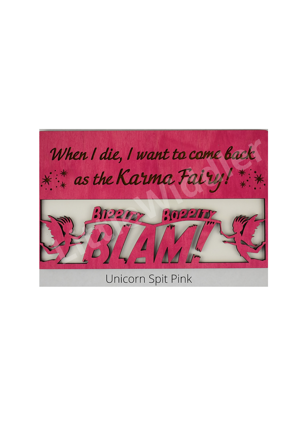 Thumbnail: Small Karma Fairy Sign