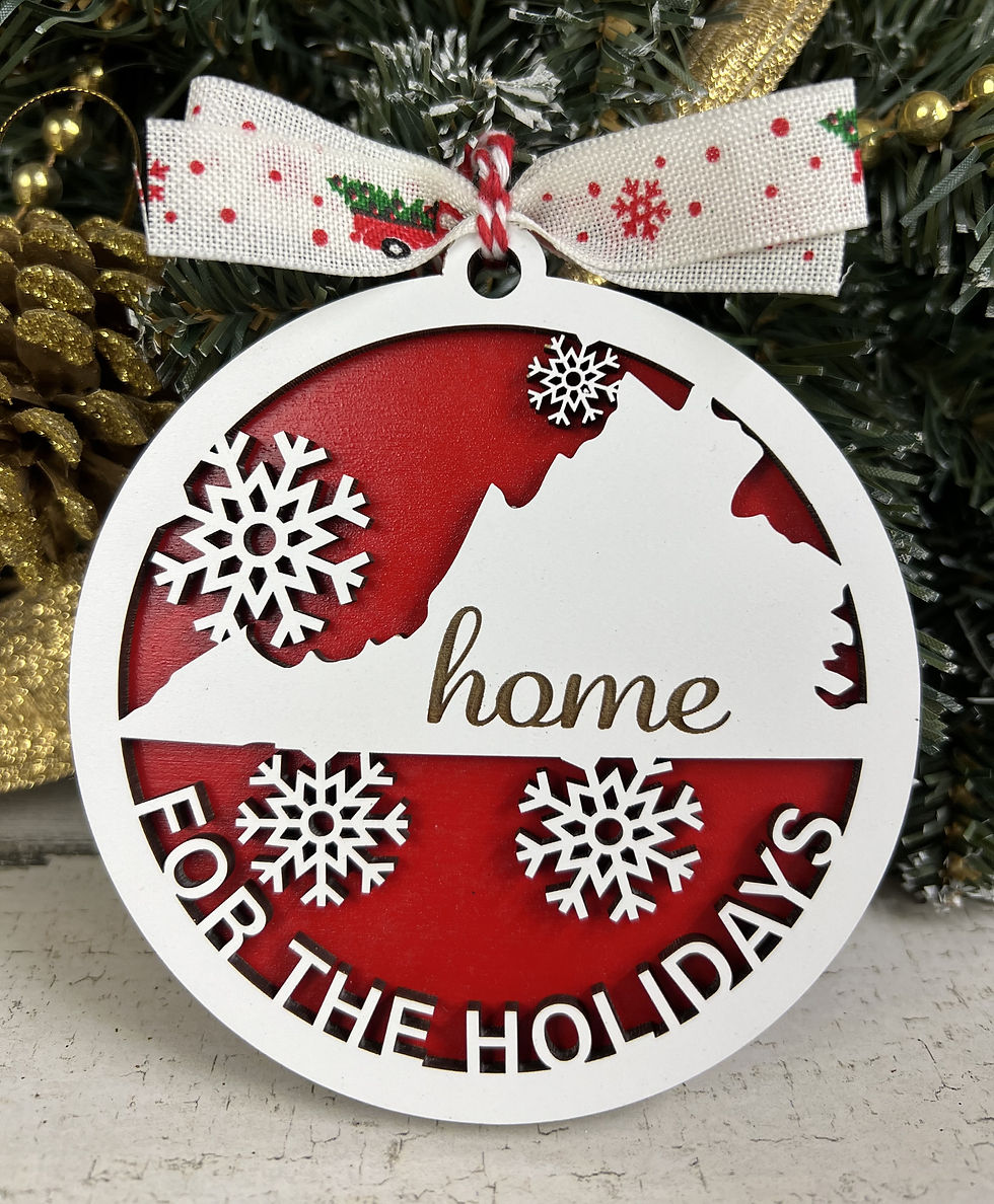 Thumbnail: Home for the Holidays State Ornaments