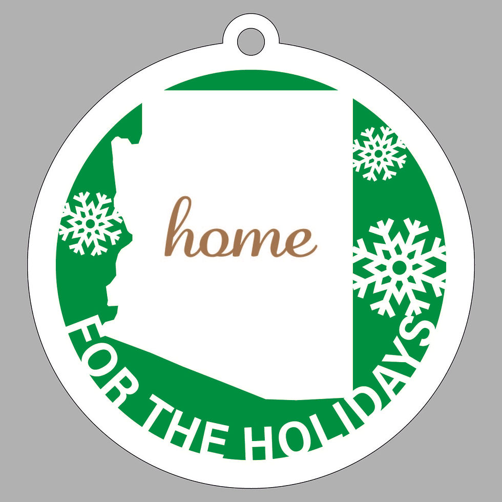 Thumbnail: Home for the Holidays State Ornaments