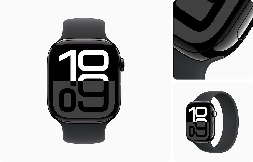 Miniature : Apple Watch Série 10 bracelet noir