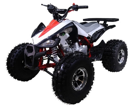 Thumbnail: New Cheetah Sport 125cc ATV- Automatic w/Reverse &  Alloy Rims