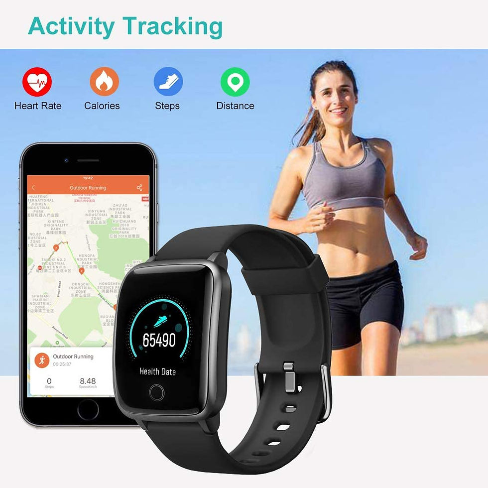 Thumbnail: Waterproof Smartwatch for Men and Women
