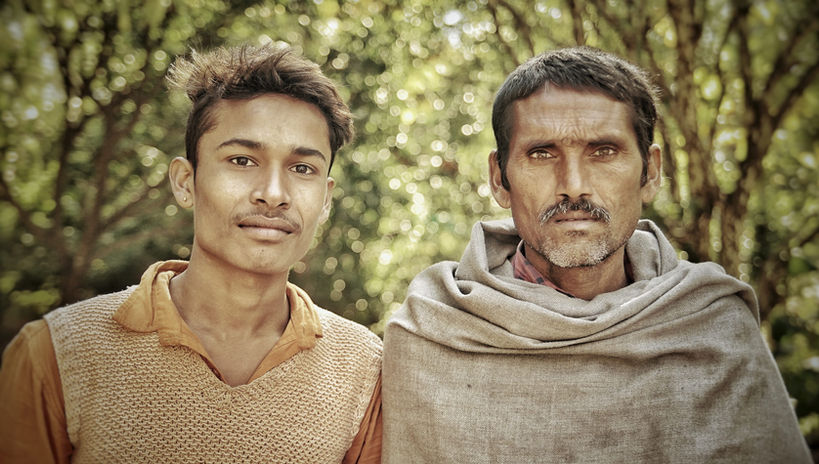Two Indian workers
