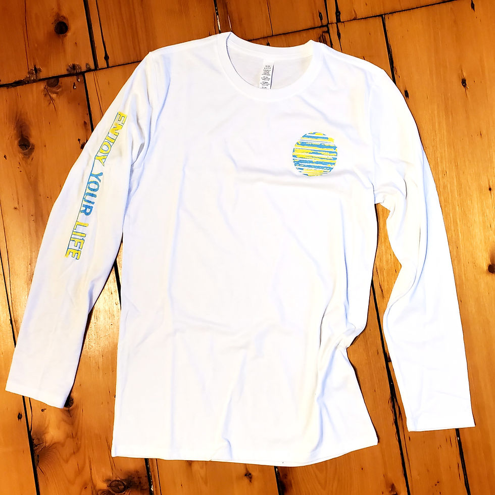 Adult | Longsleeve T | Horizon Sun | White