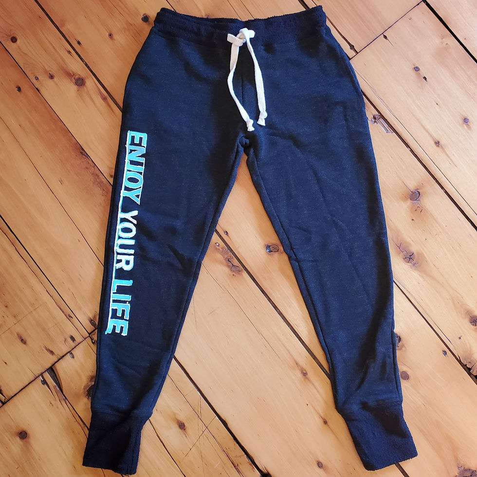 Womens | French Terry Sweatpants | Horizon | Black