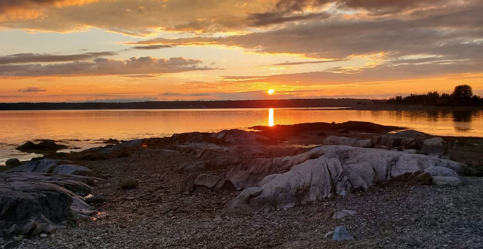 Sunset Near Arcadia National Park