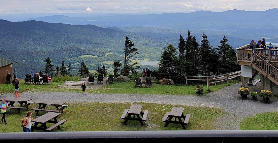 Stowe, Vermont Mountain top