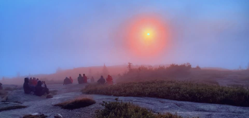 Cadillac Mountain Arcadia National Park Sunrise