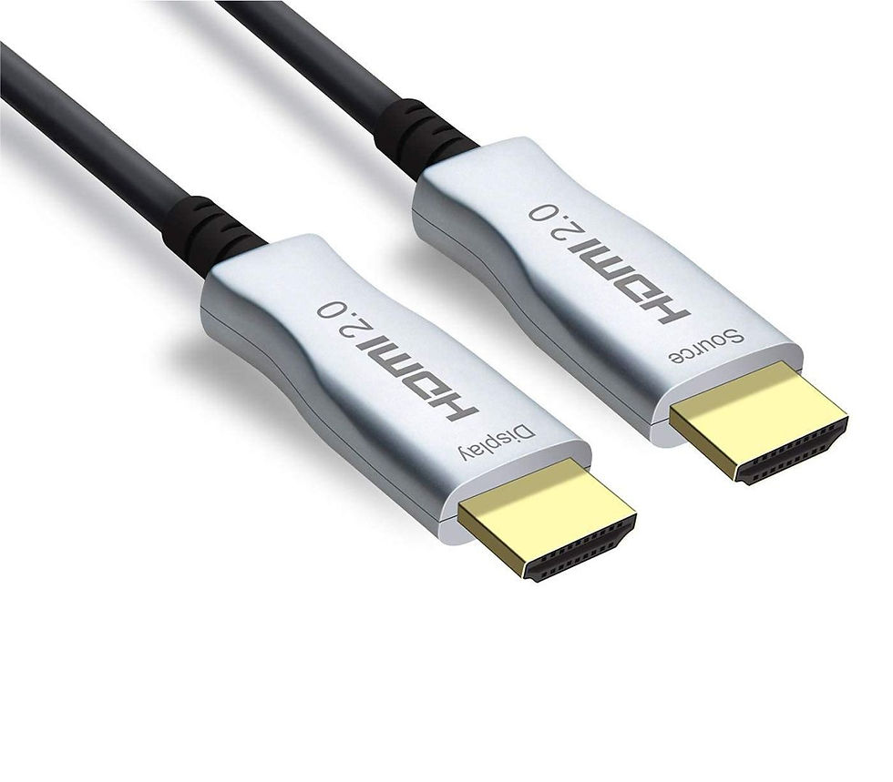 HDMI AOC FIBER OPTIC CABLE 60Mtr 4K 60Hz V 2.0 (ACTIV OPTICAL CABLE)