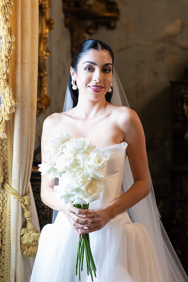 castello bevilacqua wedding bride