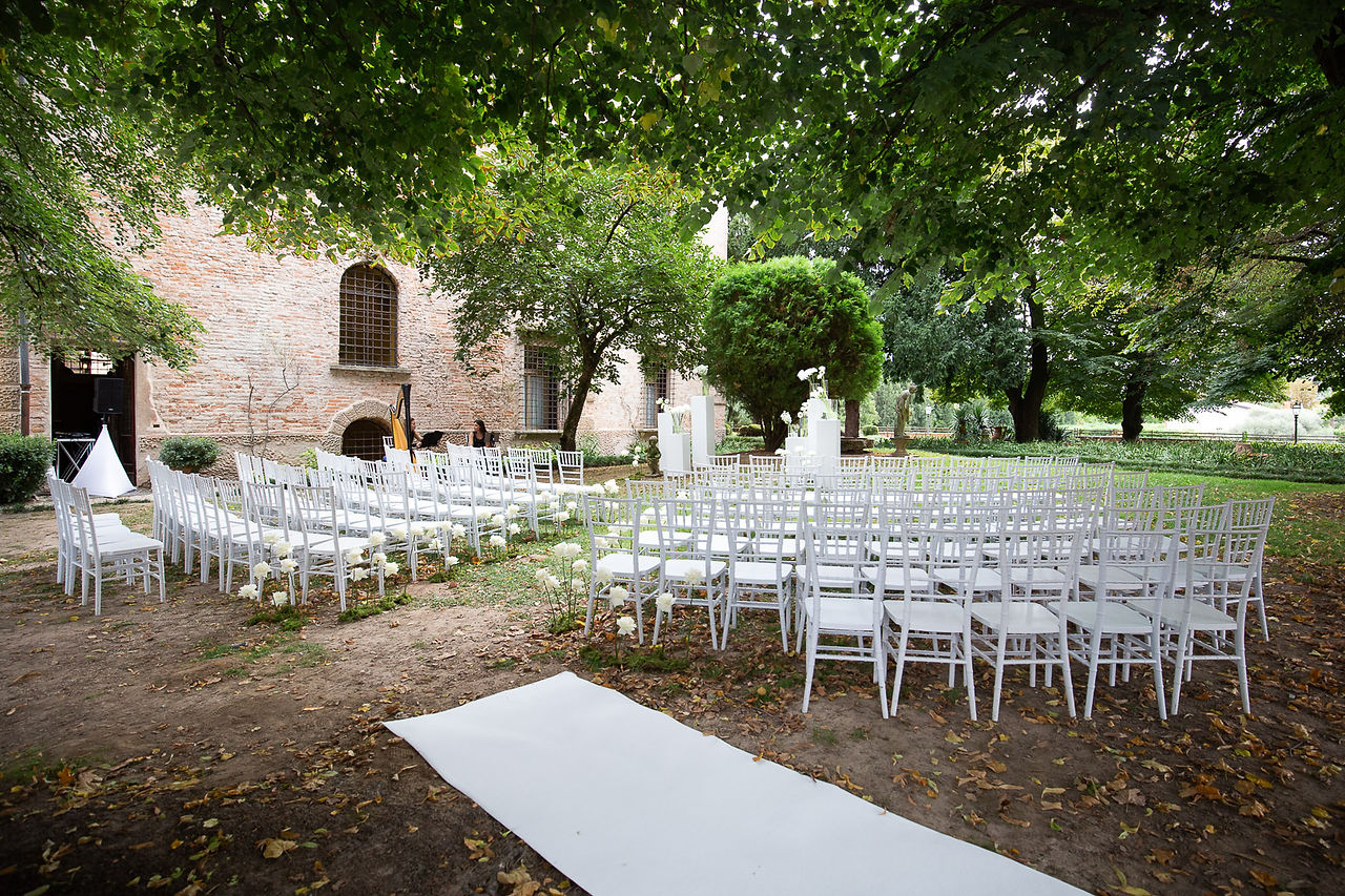 castello bevilacqua wedding ceremony