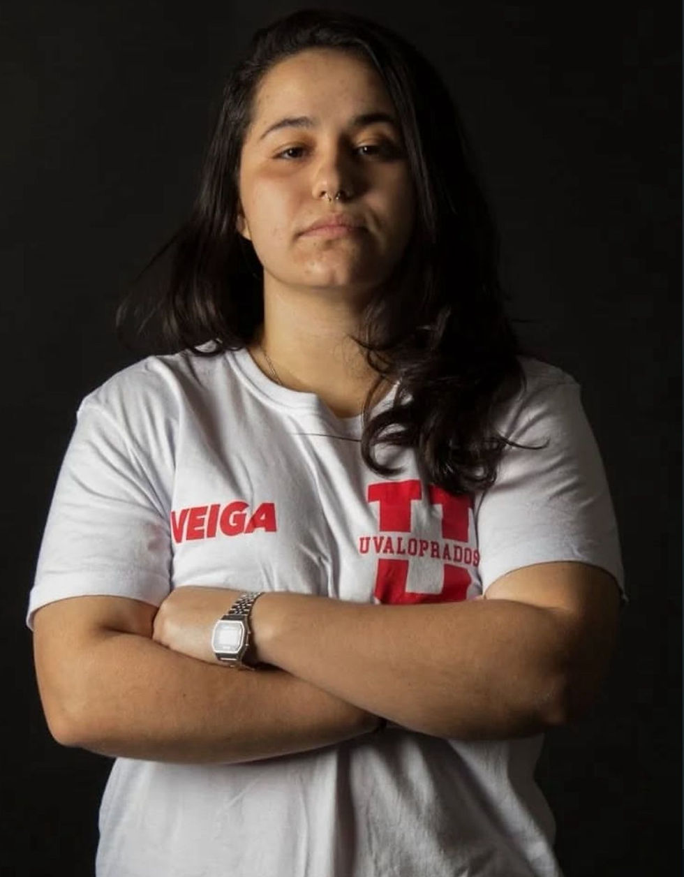 Juliana Baere, ex- presidente da Atlética de Comunicação e Artes da UVA/ Imagem: Reprodução