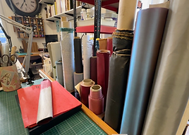 Bookcloth in Bindery