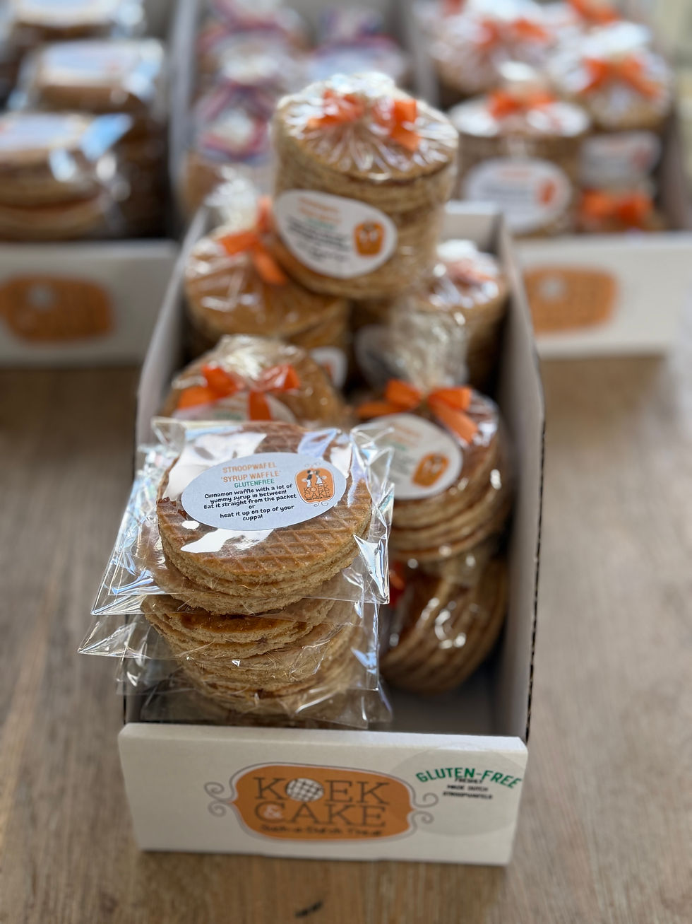 Thumbnail: Dutch Stroopwafels display pick boxes 
