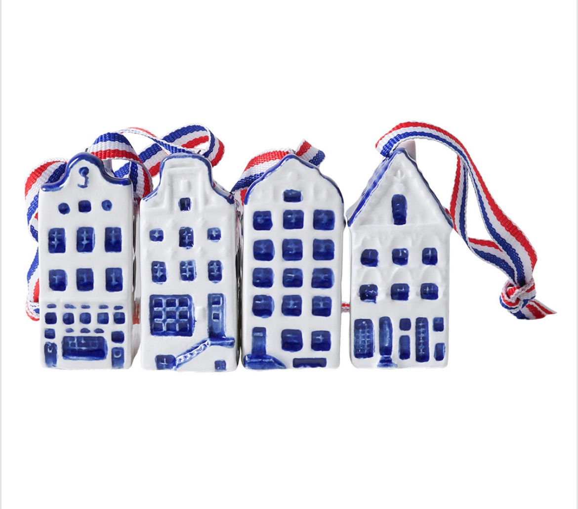 Christmas baubles/pendants Delft Blue