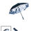 Thumbnail: Dutch Delft Blue Umbrella