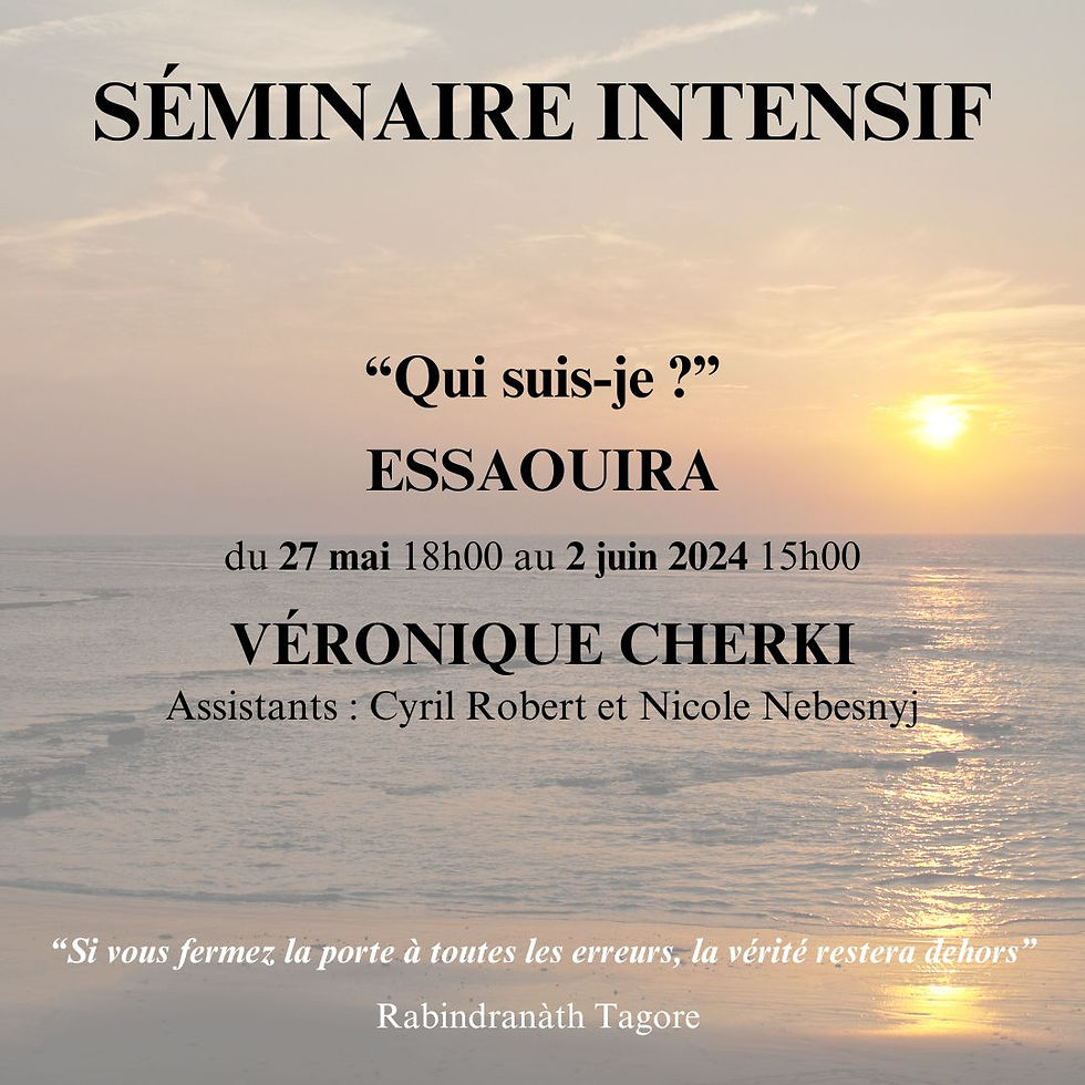 Séminaire Intensif