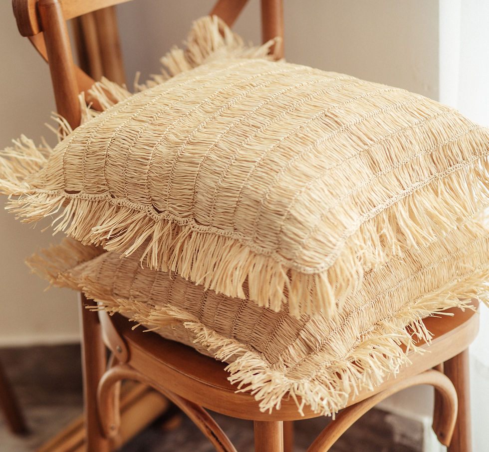 Miniatura: Almofada de palha