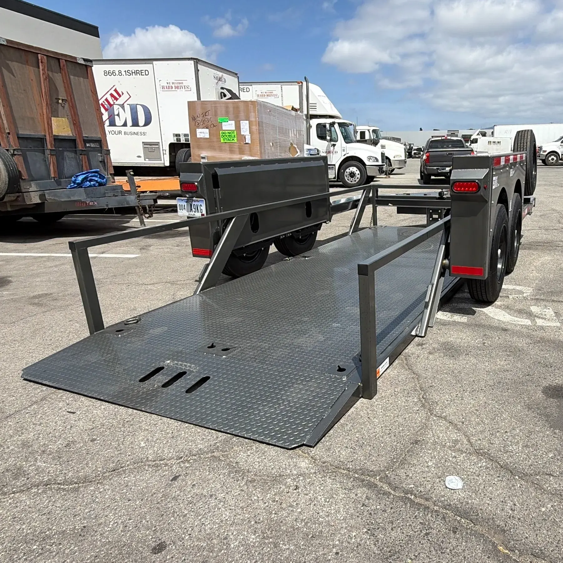 HGL10616X - 16 ft Trailer - 6x16' Tandem Axle (74" width)
