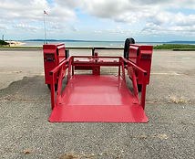 red-single-axle-ground-level-loading-trailer