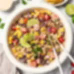Chipotle Chicken & Trio Bean Salad