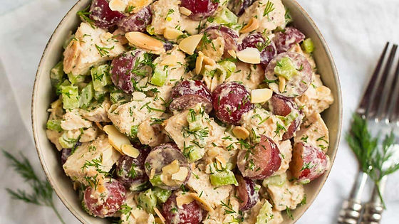Waldorf Chicken Salad (Vegan Option Available)