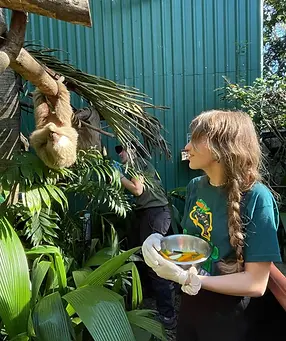 Laura van Dierenoppas 026 doet vrijwilligerswerk in Costa Rica