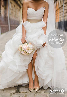 Bridal spay tan