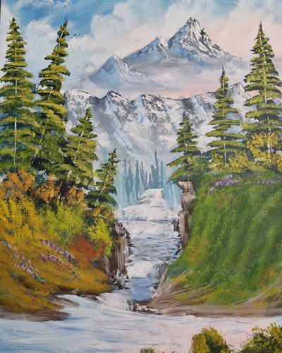 Mountain serenity | Khandela art studio