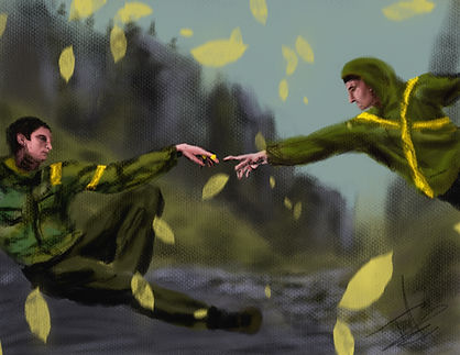 The creation of trench