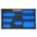 Garage Ready Screwdriver Organizer - Blu
