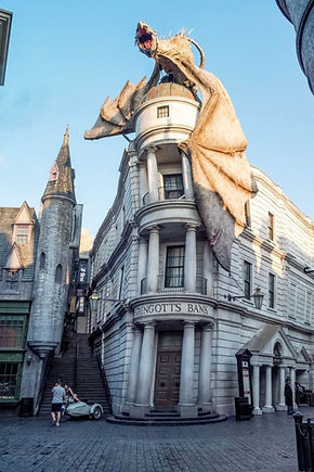 Harry Potter World at Universal Studios in Orlando.