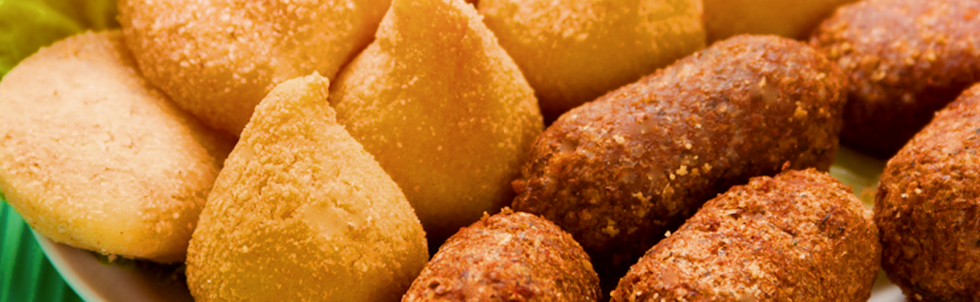 Arranged Food and Objects