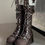 Thumbnail: Star-Embellished Lace-Up Platform Boots