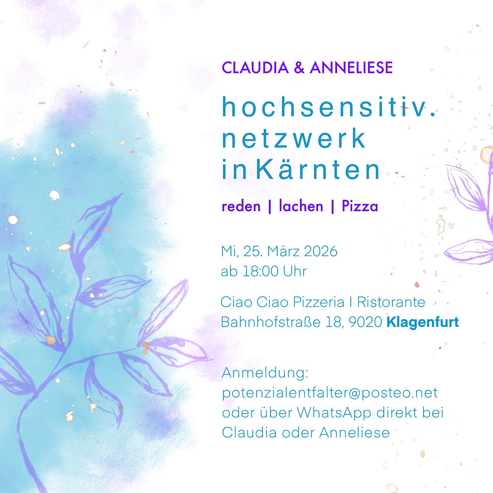 Kärnten/Klagenfurt: HSP Treffen