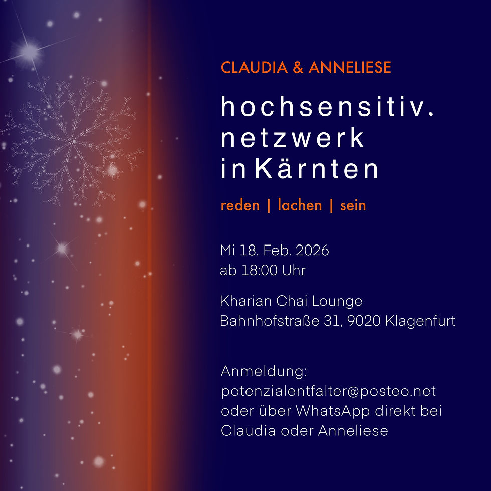 Kärnten/Klagenfurt: HSP Netzwerktreffen Kärnten