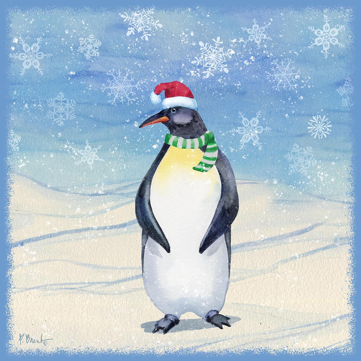 PB24712A_Winter Penguins IV - Holiday