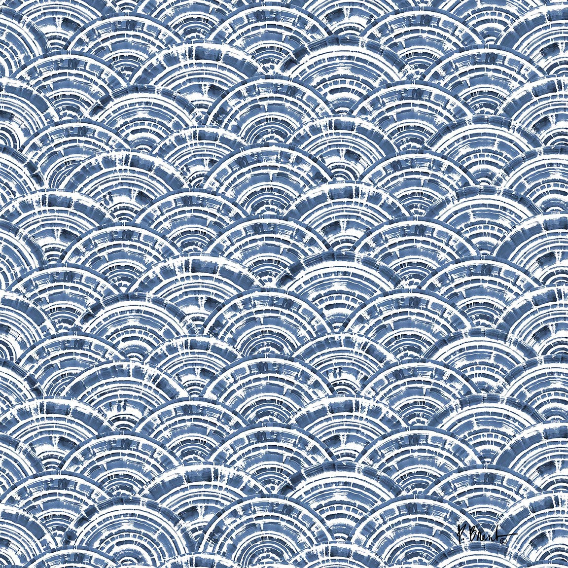 PB18509C_Silverplate Pattern II - Indigo